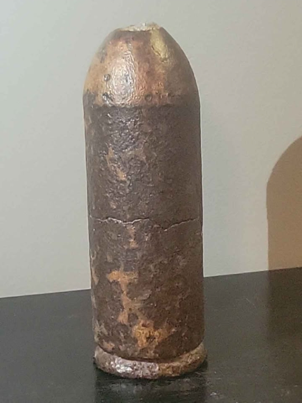 10 Pound Civil War Relic Parrot Shell